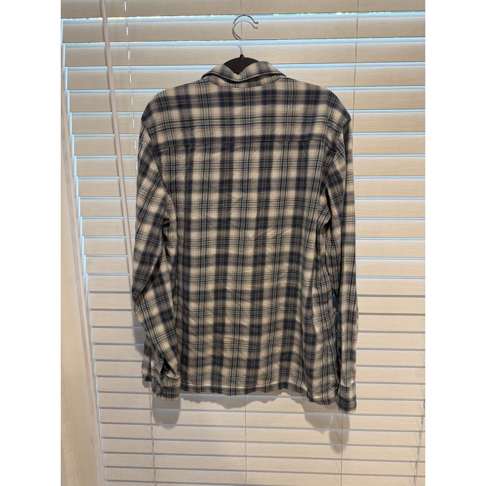 KUHL Mens Plaid Flannel Shirt Medium Long Sleeve Button‎ Up Size M - Picture 4 of 4
